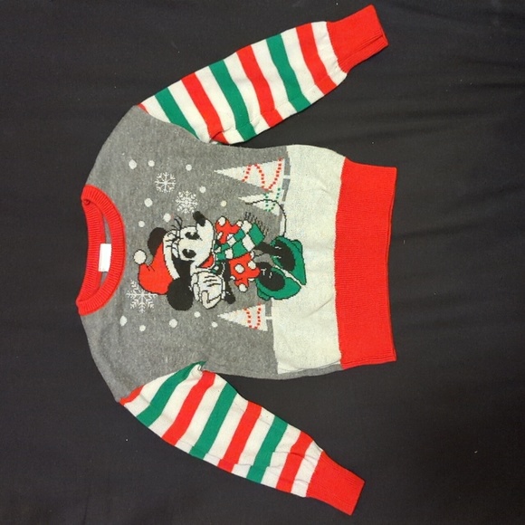 Disney Minnie Mouse Christmas Sweater - Picture 1 of 3